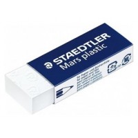 GOMA DE BORRAR MARS PLASTIC 65X23X13MM.) STAEDTLER 526 50 (MIN20) (Espera 4 dias)